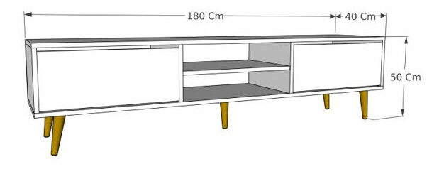 Televizní stolek/stojan Kraffa