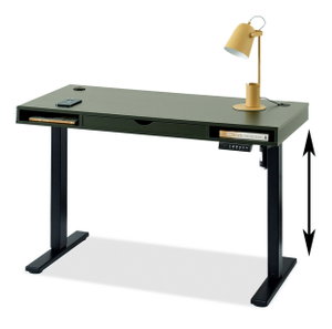 PC stolek Osto 120 (zelená + černá)