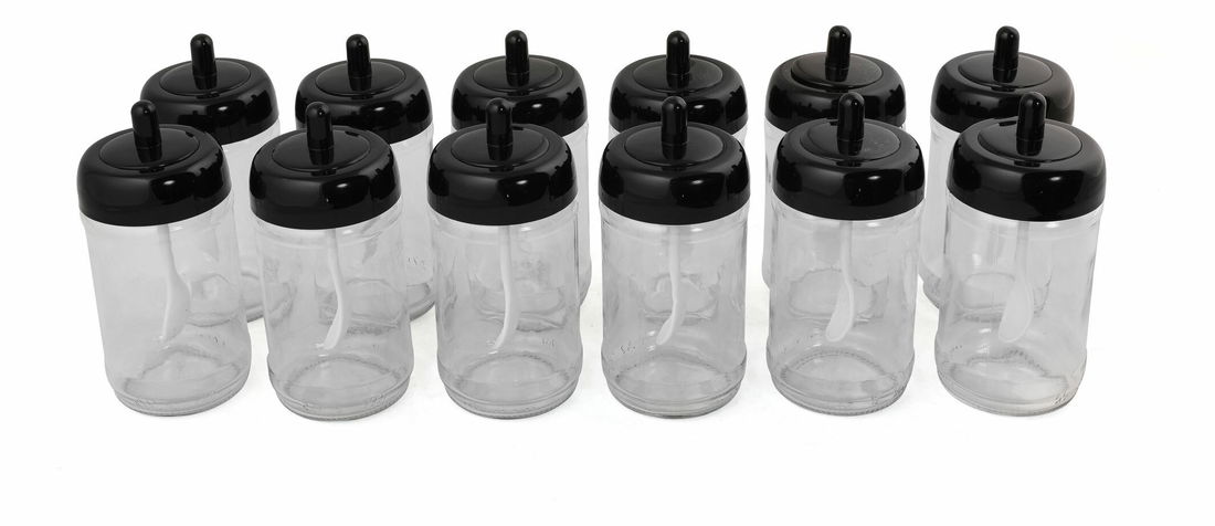 Set kořenek (12 ks.) Lasko (černá)