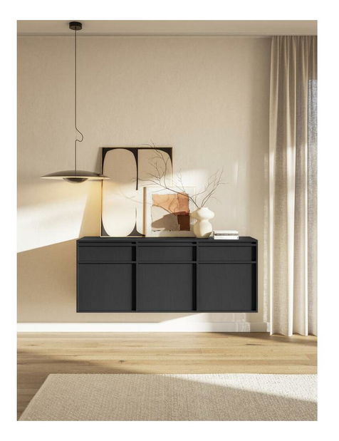 Komoda Evane E5 (černá)