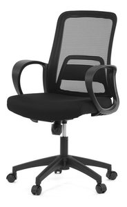Kancelářská židle Klarok (černá)