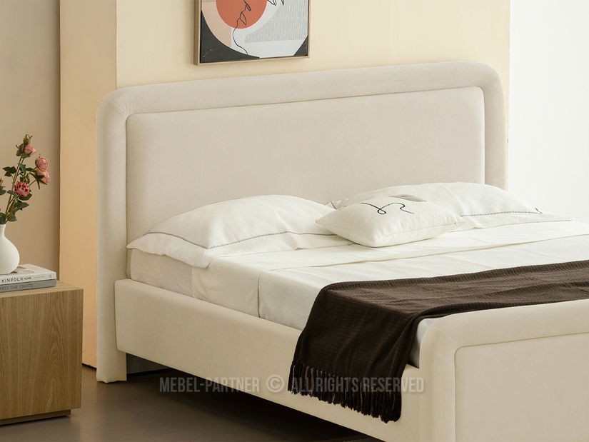 Manželská postel 160 cm Campus 160 (béžová)