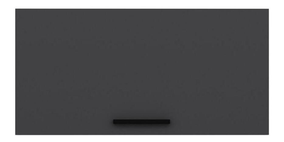 Závěsná skříňka Bubose 4 (bílá + antracit)