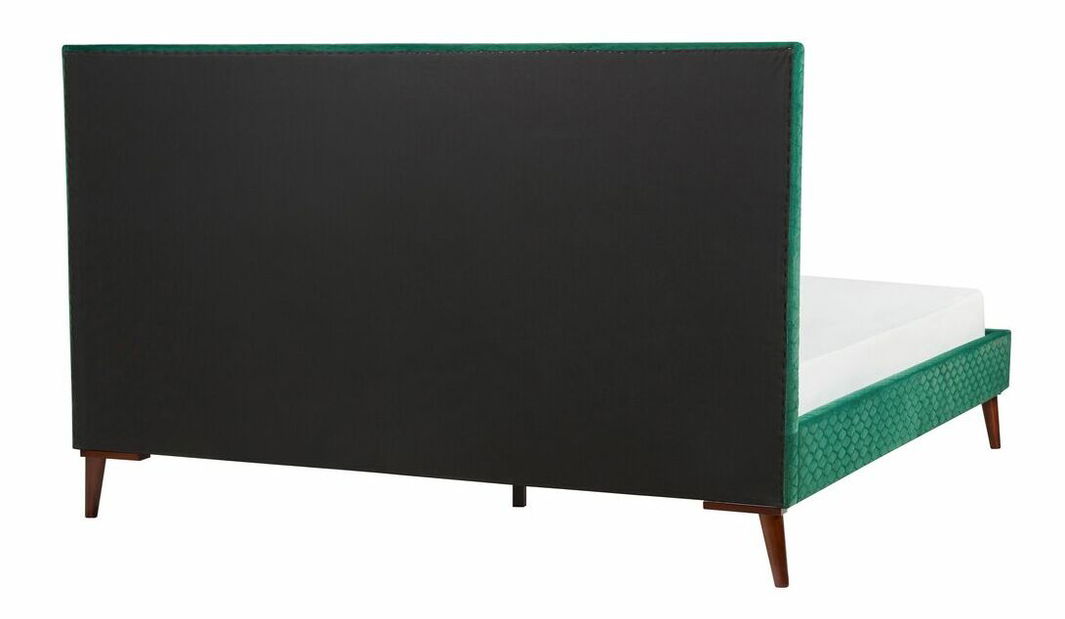 Manželská postel 180 cm Betuel (zelená) (s roštem)