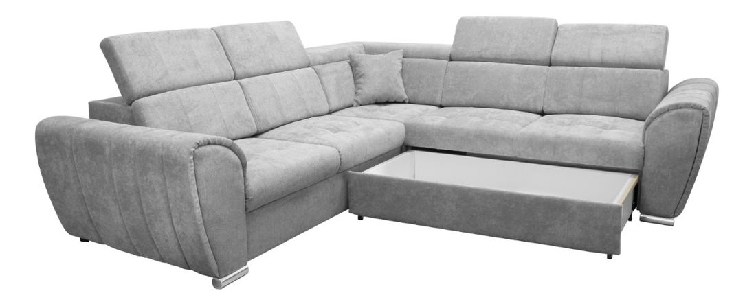 Rohová sedačka BRW Grenade (světle šedá) (P)