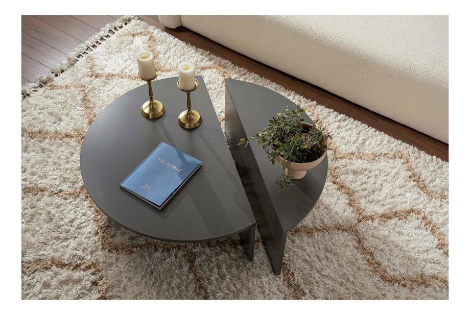 Konferenční stolek Oronerro 1 (antracit)