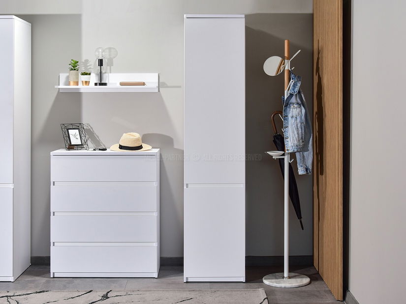 Obývací stěna Lanzamiento 04 (bílá)