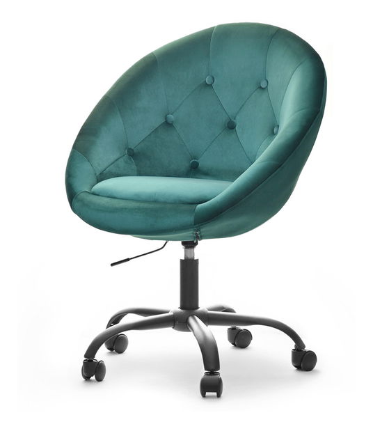 Křeslo Lush 4 (zelená + černá)