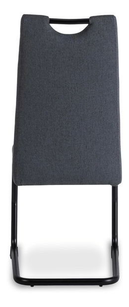  Jídelní židle Lesione (tmavě šedá + černá)