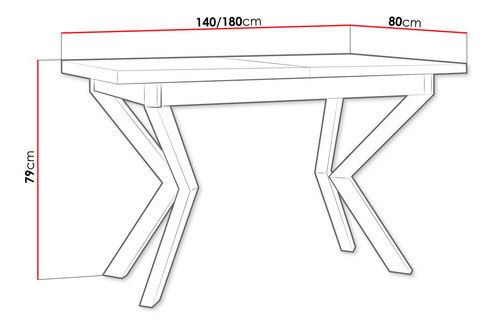 Jídelní stůl Elarna IV (dub artisan)