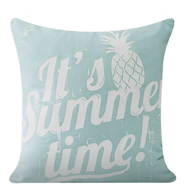 Ozdobný polštář 45x45 cm Maris3 (světle modrá) (1 ks)