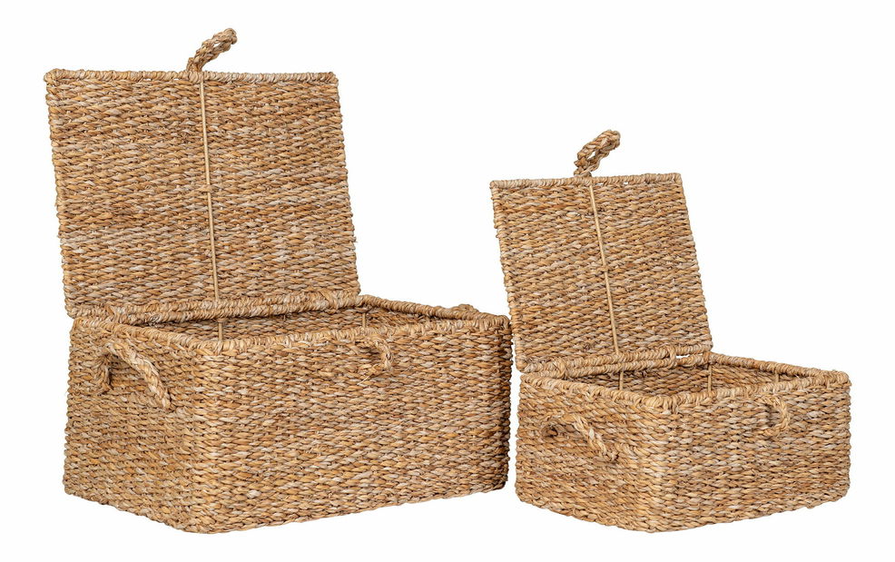 Set 2 ks košíků Bmiseliaora (přírodní)