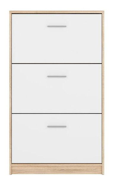 Botník (skříňka na boty) BRW Nepo Plus 30 (dub sonoma + bílá)