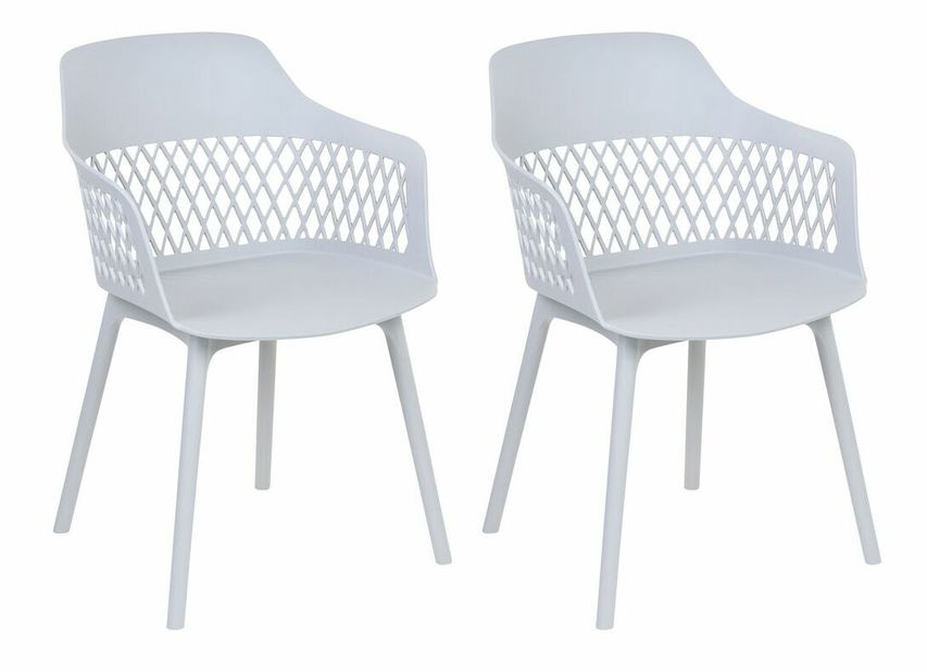 Set 2 ks. jídelních židlí Anneli (šedá) *výprodej