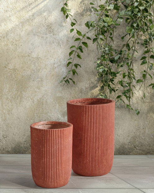 Květináč ⌀ 25 cm Eanty (hnědá)