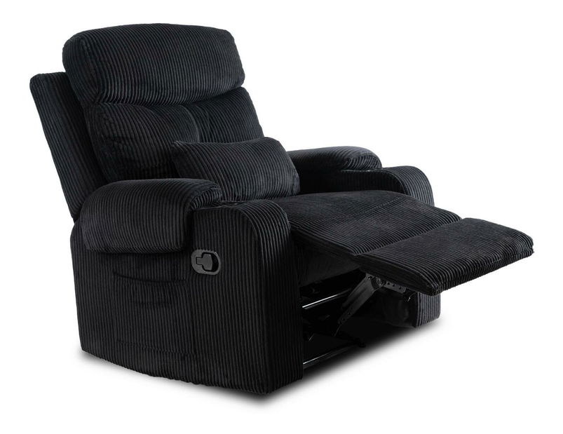 Polohovací křeslo Trigesimo (černá)