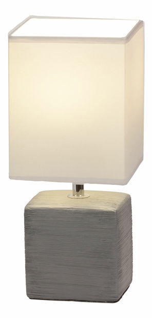Stolní lampa Orlando 4458 (šedá + přírodní)