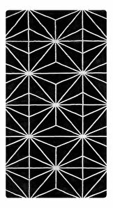 Koberec 80x150 cm SILBE (látka) (černá)