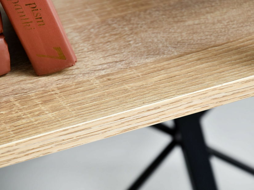 Regál Gecon Reg Zes (sonoma + černá)