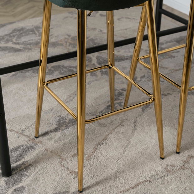 Jídelní židle Abisales (zelená)