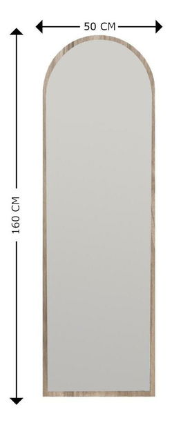 Stojanové zrcadlo Emelia (ořech)