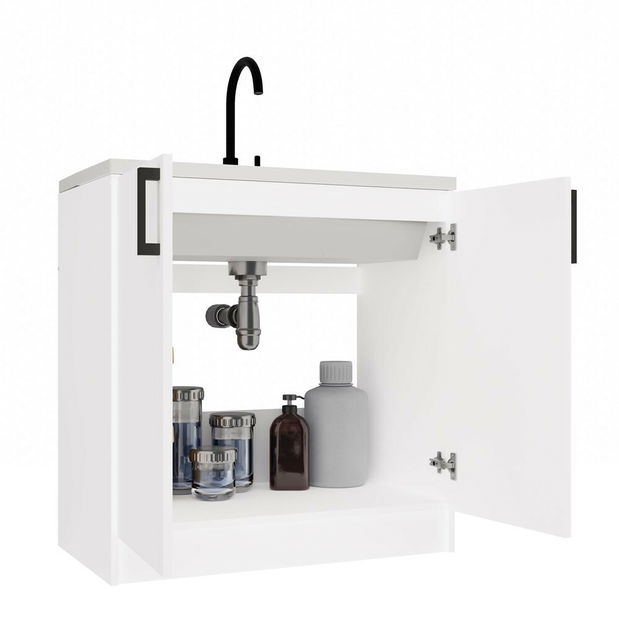 Dolní kuchyňská skříňka Katiossa 1 (bílá)