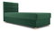 Jednolůžková postel 80 cm Picasso I (tmavě zelená) (s úl. prostorem a matrací)