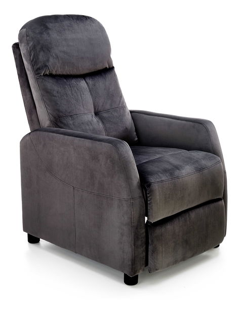 Relaxační křeslo Fallon (černá)