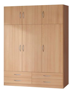 Šatní skříň Stanley (buk)