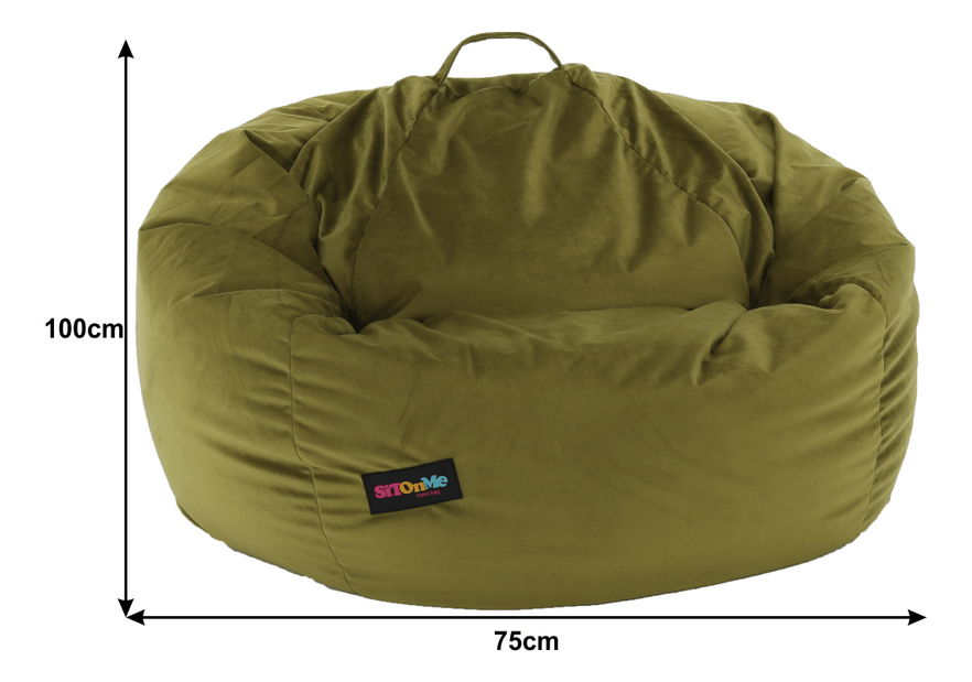 Sedací vak Trikky (zelená) *výprodej