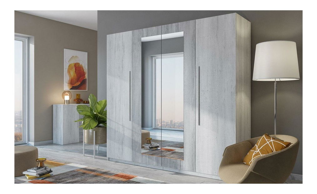 Šatní skříň Verwood Typ 20 (canyon světlá + tmavá)