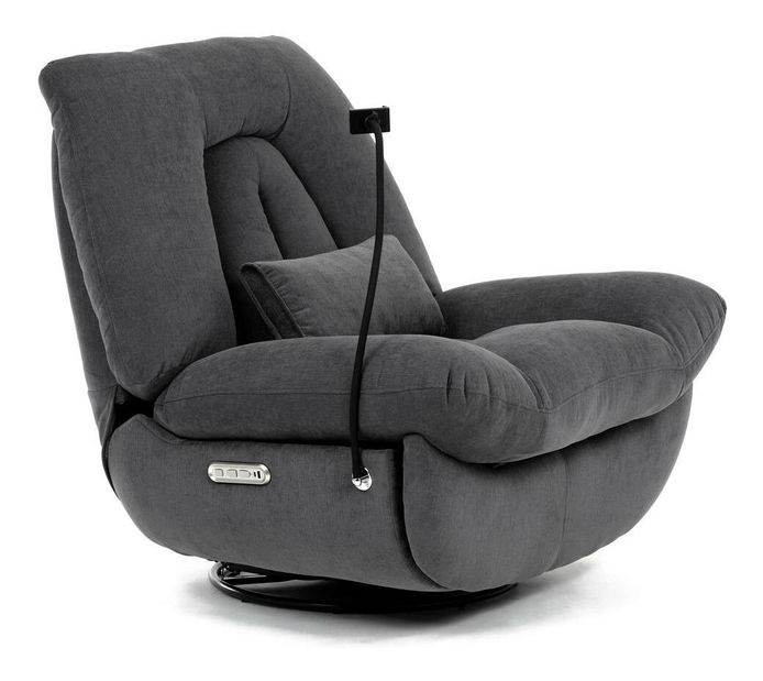 Polohovací křeslo Teniente (šedá)