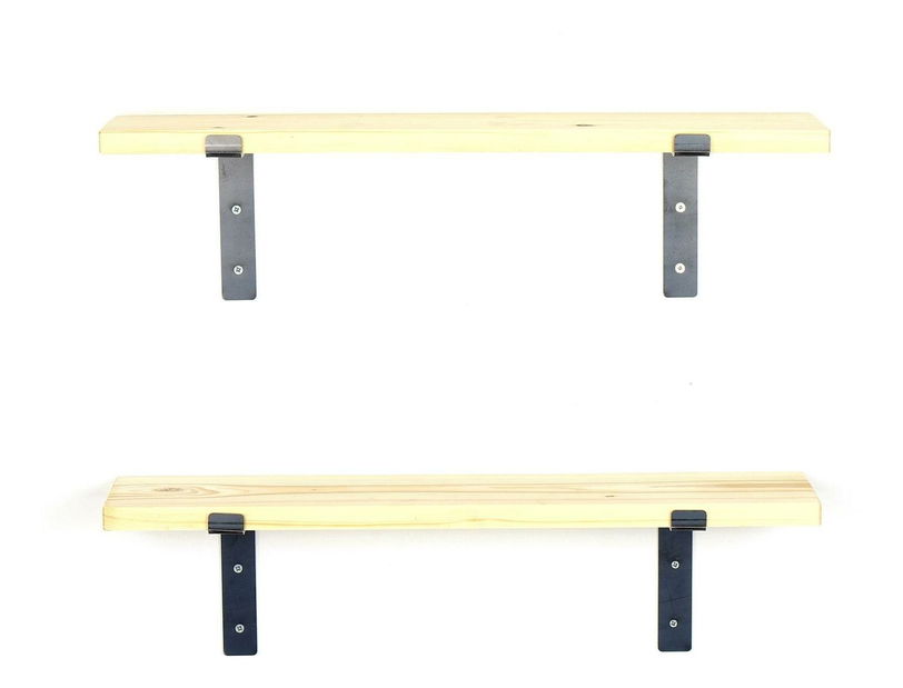 Set 2ks. polic Dupone 6 (ořech + černá)