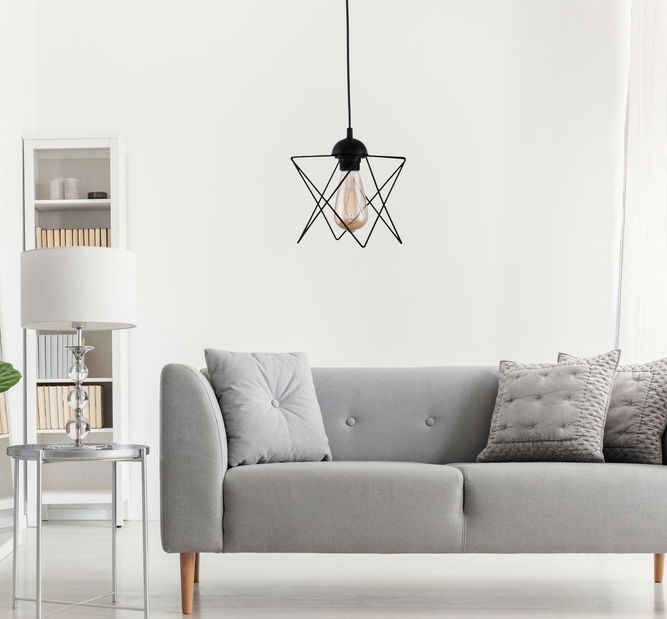 Stropní svítidlo Exterozza 1 (černá)