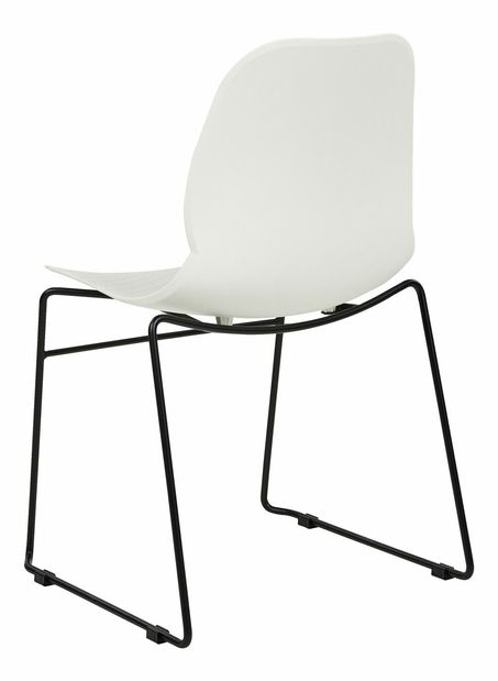 Set 4 ks jídelních židlí Panza (bílá)