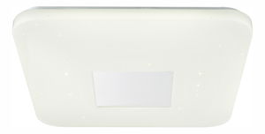 Stropní/nástěnné svítidlo LED Turkana 41337-24 (bílá + bílá) (Stmívatelný)