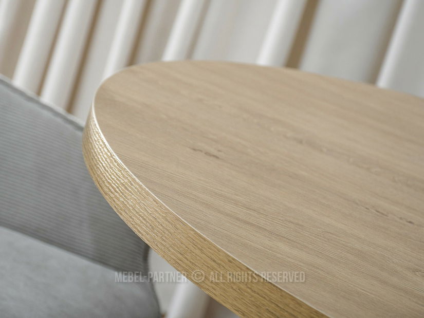 Jídelní stůl Aceptar (dub + černá)