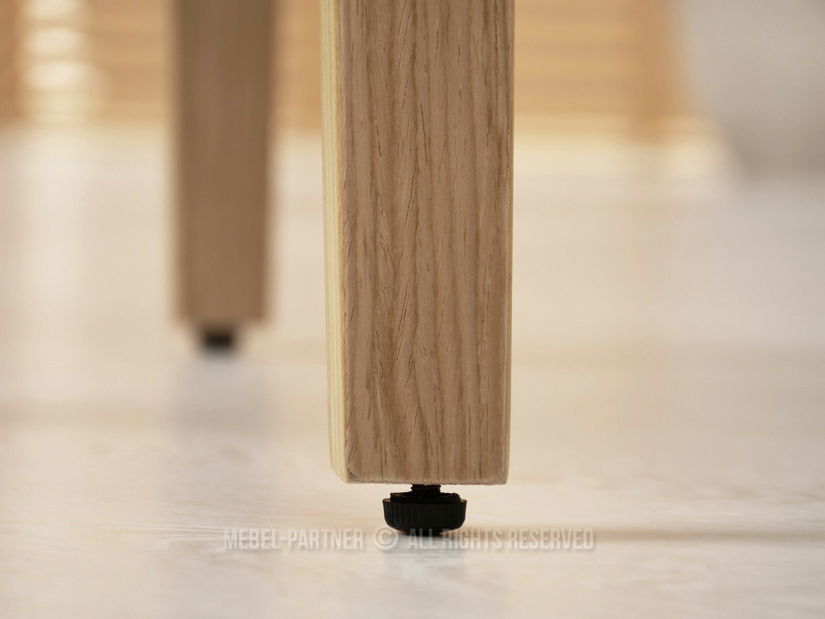 Židle Heindrich (krémová + dub)