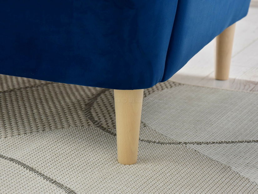 Pohovka dvousedačka ve tvaru ušák Muriera (černá)