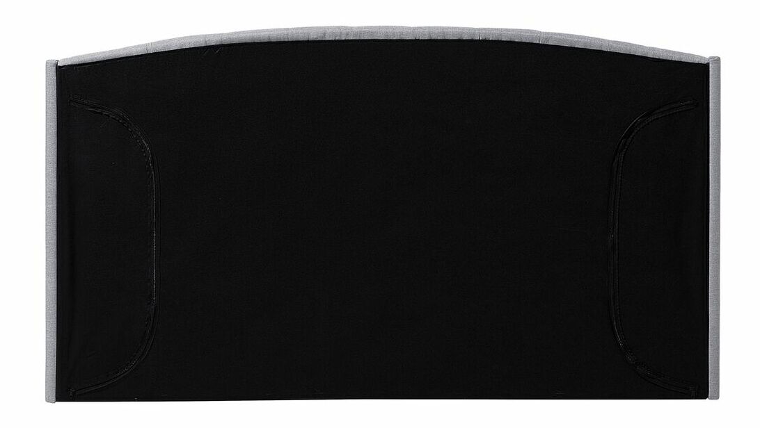 Manželská postel 180 cm BORD (s roštem) (šedá)