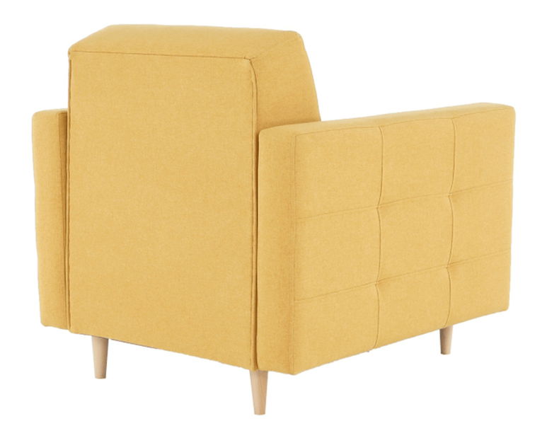 Křeslo Armendia (hořčicová) *výprodej