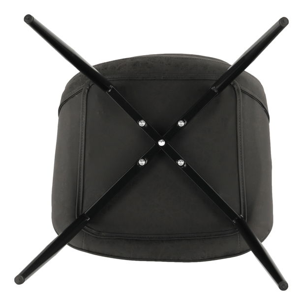 Jídelní židle Halana (tmavě šedá)