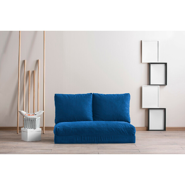 Sedačka futon Tilda (Modrá)