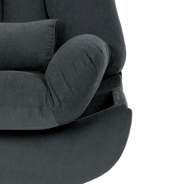 Polohovací křeslo Teniente (šedá)