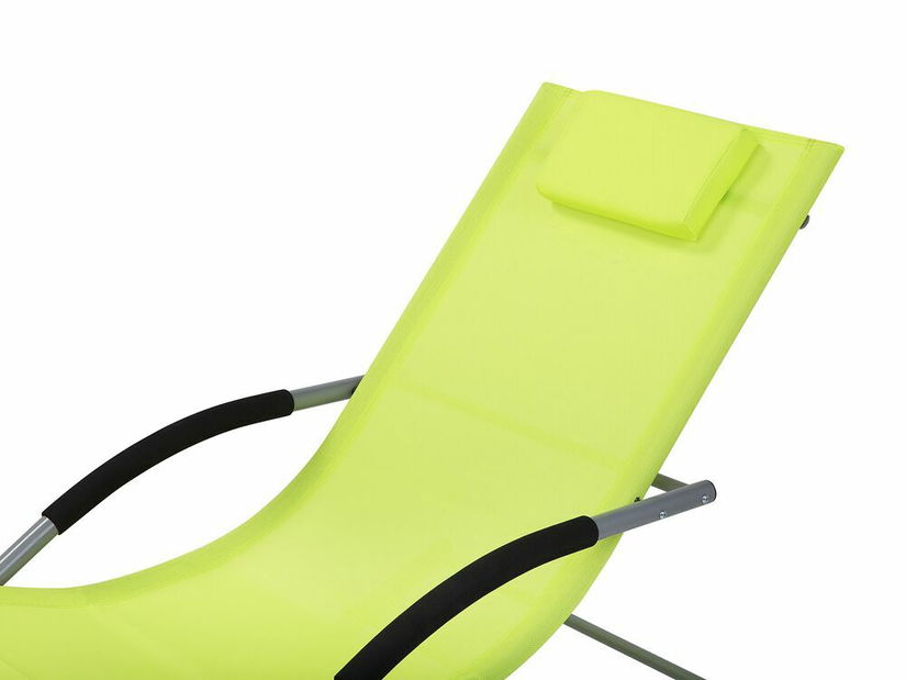 Zahradní lehátko Carro (limetková)