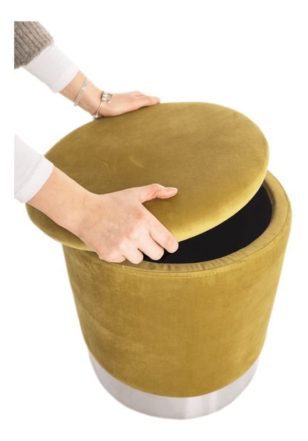 Taburet Darcy (žlutá)