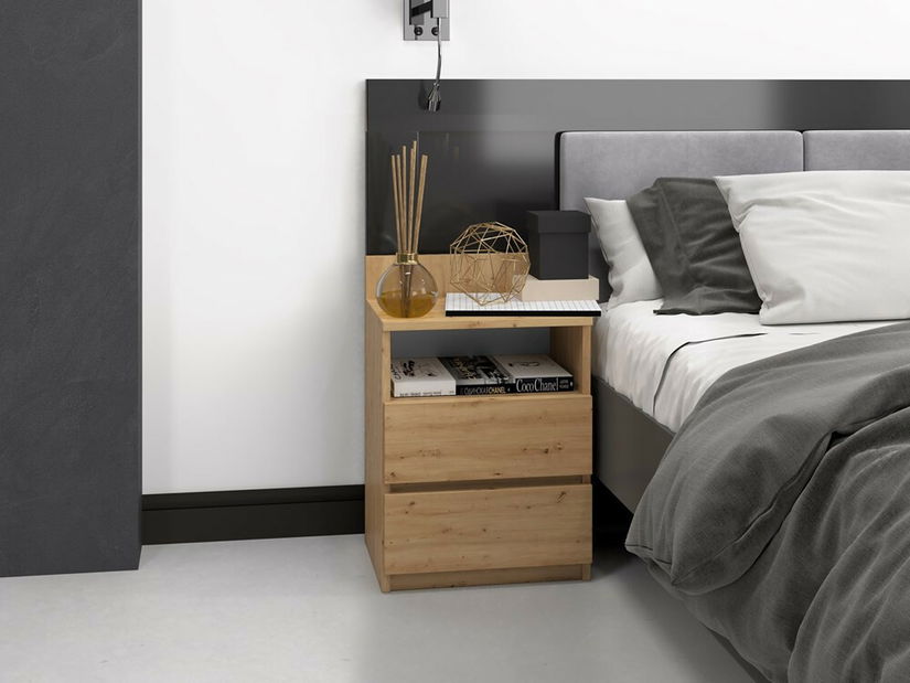 Noční stolek Musecalo 1 (dub artisan)