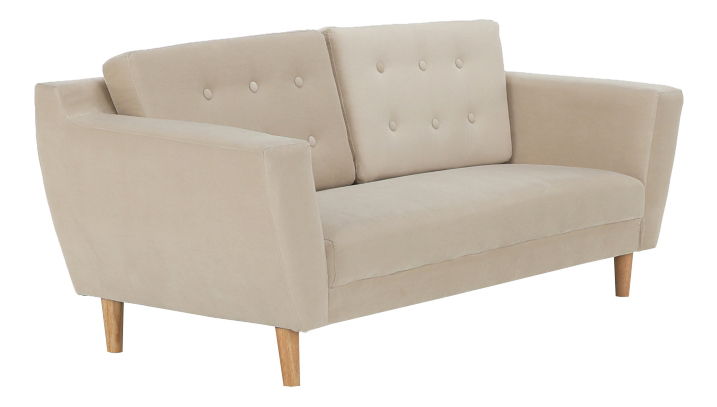 Pohovka trojsed Scandi (krémová)