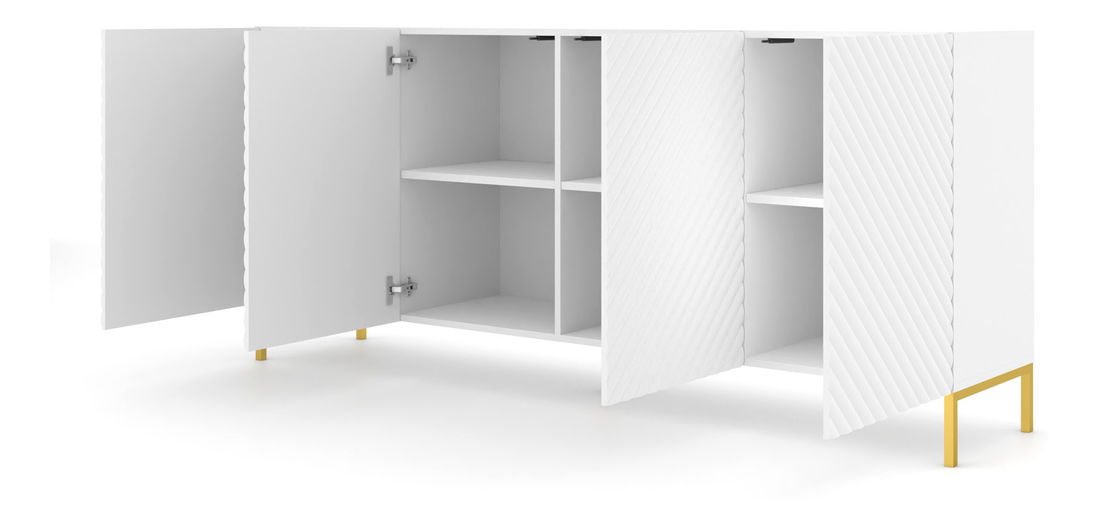 Skříňka Surfy 4D (bílá)