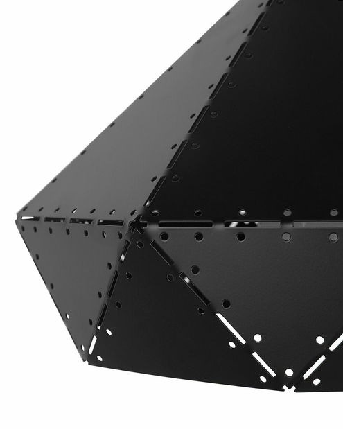 Závěsná lampa Sohne (černá)